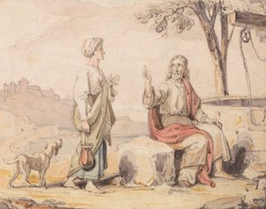 La mujer del pozo de John Martin