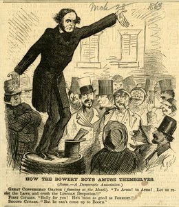 Cómo se Divierten los Chicos de Bowery, 1863 de John McLenan