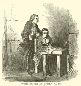 Ilustración para Historia de dos ciudades de Charles Dickens de John McLenan