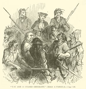 Ilustración de Historia de dos ciudades de Charles Dickens