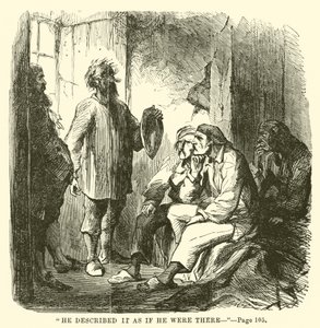 Ilustración de Historia de dos ciudades de Charles Dickens de John McLenan