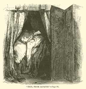 Ilustración de Historia de dos ciudades de Charles Dickens de John McLenan