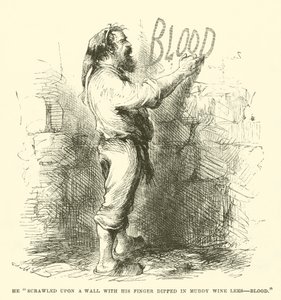 Ilustración de Historia de dos ciudades de Charles Dickens