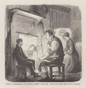 Ilustración de Grandes Esperanzas de John McLenan