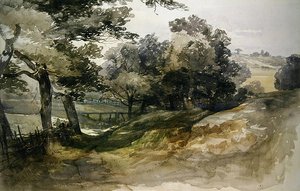 Un camino sombreado, Tunbridge Wells de John Middleton