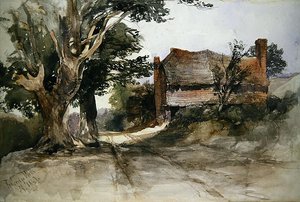 Una vieja cabaña en Tunbridge Wells de John Middleton