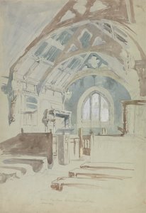 Interior de la capilla Rag, Sir Robert Vaugn