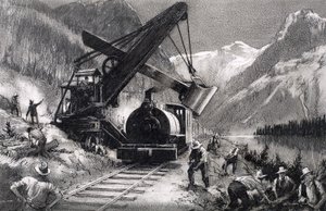¿Quién dijo... Este loco proyecto La construcción del ferrocarril Canadian Pacific de John Millar Watt