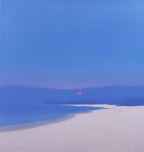 Sol saliendo sobre la bahía, 1999 de John Miller