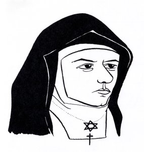 Edith Stein, alias Santa Teresa Benedicta de la Cruz, fue una filósofa, feminista, monja carmelita y mártir. de John Minnion