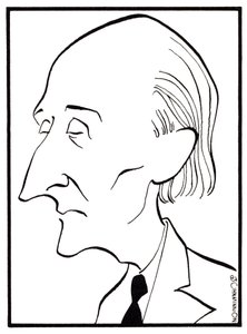 Frederick Delius - caricatura de John Minnion - compositor inglés - 29 de enero de 1862 - 10 de junio de 1934 de John Minnion