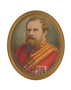 Teniente General David Pott (1812-1881) en uniforme de estado mayor de John Moffat
