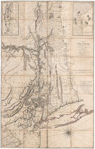 Mapa de Nueva York por Montresor de John Montresor