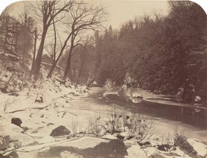 En el Brandywine, c. 1866 de John Moran