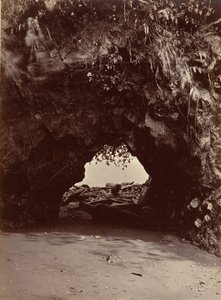 Paisaje tropical, Arco Natural, Bahía de Cupica, 1871 de John Moran