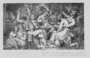 Robert Burns: Mendigos Alegres de John Moyr (attr.to) Smith
