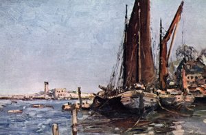 Greenhithe (litografía en color) de John Muirhead