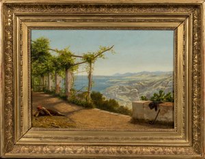 Cerca de Niza, 1872 de John Mulcaster Carrick
