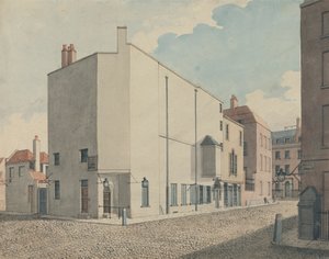 Argyll Concert Rooms, Regent Street, Londres: Perspective de John Nash