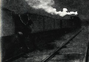 Escape en tren, noviembre de 1899, 1945 de John Nash