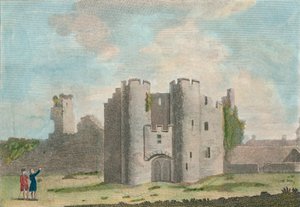 Puerta del Castillo de Pembroke, Pembrokeshire, 1785