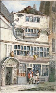 Calle Leadenhall, Ciudad de Londres, 1811 de John Nixon