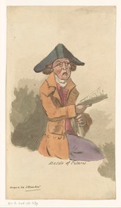 Hombre en una subasta de cuadros
En una venta de Cuadros (título en el objeto) de John Nixon