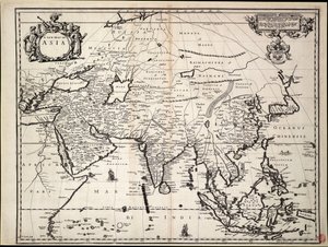Un nuevo mapa de Asia".