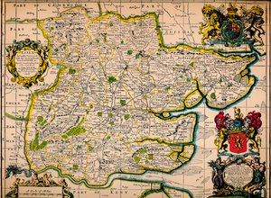 Mapa de Essex