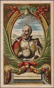 Retrato de Fernando de Magallanes, 1671 de John Ogilby