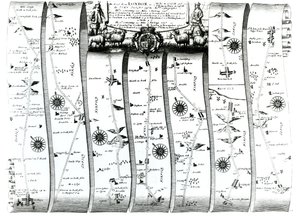 El camino de Londres a Wells y Bury St. Edmunds, de 