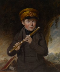 John Gurney Jr., el pequeño flautista de John Opie