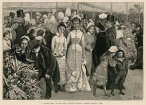 Exposición de flores en los Jardines de la Royal Botanic Society, Regent