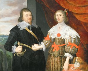 Retrato de un esposo y esposa de John Parker