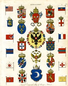 Escudos de armas y banderas de naciones extranjeras de John Pass