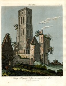 La abadía de Osney, cerca de Oxford, tal como era en 1650 de John Pass