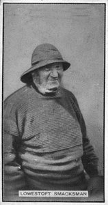 Un pescador de Lowestoft (finales del siglo XIX) de John Payne Jennings