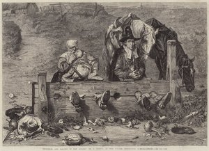 Hudibras y Ralpho en las stocks de John Pettie