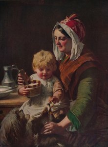 Hora de la comida, c1850, c1915