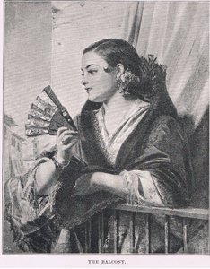 El balcón, de The Magazine of Art 1893, Cassell and Company de John Phillip