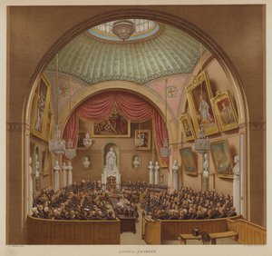 Sala del Consejo, Guildhall, Ciudad de Londres de John Phillipp Emslie