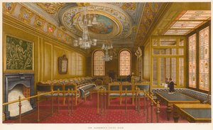 La Sala del Tribunal de los Concejales, Guildhall, Londres de John Phillipp Emslie