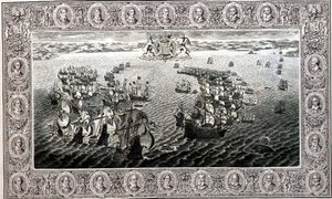 Armada (grabado de un tapiz)