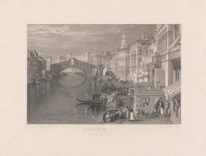 El Rialto, Venecia de John Pye