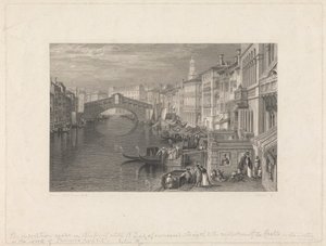 El Rialto, Venecia de John Pye