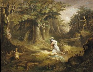 El rescate de Leatherstocking de John Quidor