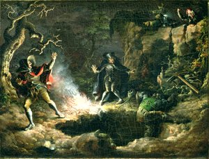 Los buscadores de tesoros de John Quidor