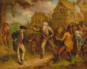 El regreso de Rip Van Winkle de John Quidor