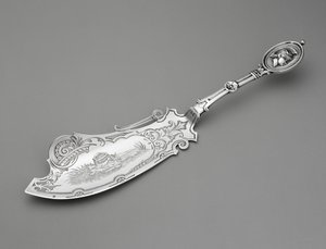 Cuchillo de un juego de pescado de John R. Wendt