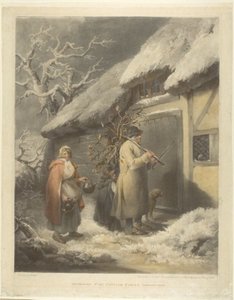 Familia de la cabaña de John Raphael Smith